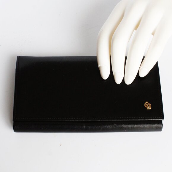 Castelijn & Beerens Wallet Class Collection Frame Purse Black Leather - Picture 3 of 8